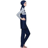 Muslim Swimsuit Swimwear Burqini Bathing Suit   dark blue Burqini