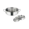 Cookbest Stainless steel Hot Pot & Inner Pot with Sandwich Bottom   25*9