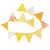 Cotton Cloth Hang Stripe Pennant Birthday Party Decoration Children Party Venue