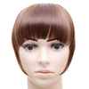 Blunt Bang with Temples Long Hair Card Type Wig