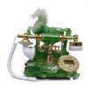 Vintage Antik Retro Anrufer Id Handgerät Schreibtisch Jade Telefon Hand Gratis