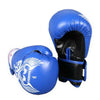 Boxhandschuhe Erwachsene Kinder Gratis Kampf Turnier Training Blau Schwarz