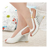 Casual Comfortable Slipsole Peep-toe Sandals Buckle Patent Leather  High Heel