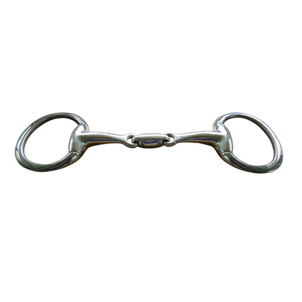 Stainless Steel Horse Ring Snaffle Bit Hand Polished