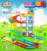 Selbermachen Kinder Puzzle Zusammengebaut Three-Track Auto Simulation Modell Toy