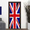 Door Sticker New 3D DIY PVC Waterproof  Door Wall Mural UK Flag qd031