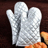 Long Thick Oven Gloves Heat Insulation medium size