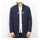 Man Cloth Chinese Style Man Cloth Wind Coat Flax   navy