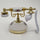 Antique Style dial button Phone French Style Old Fashioned Handset Telephone