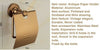 Antique Salle de Bain Accessoires Papier Toilette Papper Rangement Étagère