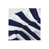 Big Size Woman Attire Summer Fashionable European Microgroove Splicing Off-shoul