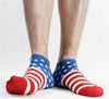 Socks -Men's - Male -7 pairs of FIags Ankle Socks
