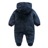 Kleinkinder Baumwolle Kurzer Overall Einteilig Dick 0-3-6 Monate Panda 59cm