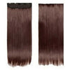 60cm 23.62"  Five clips high temperature wire synthetic Straight hair extension