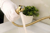 Neu Komplettes Kupfer Küchen Armatur Zug Golden Becken Wasserhahn