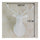 Large Size Plastic Deer Head Wall Hanging Decoration white