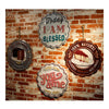 America Vintage Creative Iron Wall Hanging Decoration   16