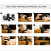 Portable Hand Held Espresso Maker Manual Pressure Coffee Machine