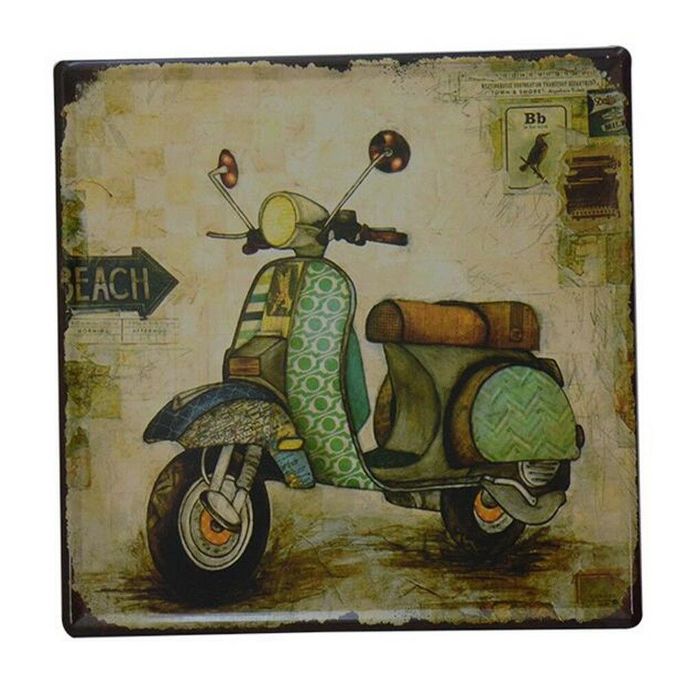 Bar Cafes Coffee Shop Wall Hanging Decoration Iron 8026