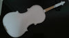Taille Réelle Naturel Acoustique Violon avec Étui Nœud Rosin Couleur Blanche