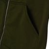 Femmes Fermeture Éclair avant Long Molleton Capuche Veste Sweatshirt