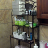 Toilet Organizer Magazine Rack Roll Holder Shelves