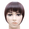 Blunt Bang with Temples Long Hair Card Type Wig