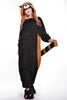 Adulte Unisexe Pyjama Costume Cosplay Animal une Pièce Pyjama Costume Racoon
