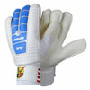 Goalkeeper Gloves Roll Finger   blue   8