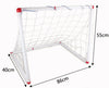 Fußball Ziel & Ball-Set Luftpumpe Tragbar Indoor Outdoor Fußball Kind Große