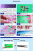 El Nuevo 5d Cubitos Cristal de Diamante Completo Bricolaje Pintura 7048 Rose