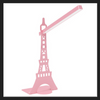 Schreibtisch Rotierende Tisch Led Lampe USB Lade- Berührung Lampe Paris Turm