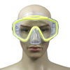 Tauchen Brille Masken Gesicht Spiegel Erwachsene Gelb