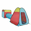 Enfants Tente Jeu Maison Canal 3 en 1 Set Sea-Ball Jouet Maison Pliable Tente