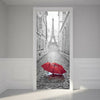 Neuf 3d Diy PVC Imperméable Porte Mur Autocollant Décoration Paris Qd006