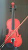 Student Akustische Violine Grösse 1/2 Ahorn Fichte mit Etui Schleife Harz Rot
