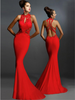 Dentelle Sexy Orné Creux Boutique Sirène Maxi Queue Robe Soirée Habillé