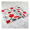 Fluff Dacron Ground Foot Non-slip Mat Carpet  kitchen life  45*60cm