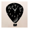 Mirror Wall Clock Silent Decoration DIY 3D