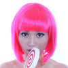Bobo Pelo Peluca Anime Rosa Cosplay