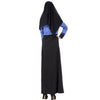 Muslim Motley Loose Long Dress Long Sleeve
