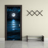 New 3D DIY PVC Waterproof  Door Wall Sticker Moon and Stars qd024