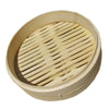 4.5 inch Bamboo Basket Steamer Chinese Dim Sum Rice Pasta Cooker Set