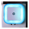 LED Body Induction Sensor Controlled Night Light ABS    Blue