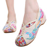 Old Beijing Cloth Embroidered Shoes Colorful Phoenix