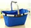 Colourful Market Portable Picnic Basket  Reusable Shopping Picnic Basket