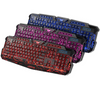 Clavier Gaming 3 Colours Rétroéclairage Câblé Multimedia Pc Clavier Gaming