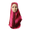 Dignified Muslim Kerchief Scarf Hat Zircon Printing   2