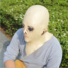Alien Máscara Látex de Caucho Animal Disfraz Cabeza Completa Halloween Abanico