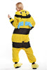 Unisex Adult Pajamas Cosplay Costume Animal one piece sleepwear Suit Bumblebee